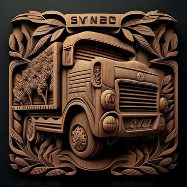 3D модель SsangYong SY Truck (STL)